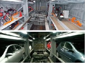 機械式立体駐車場タワー式(3)